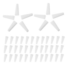 100Pièces Gainages Protecteurs Couteaux PP Souples Usage