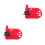 2Stk Trolling Downrigger Clips ABS Rot Für Boot Und Meerangeln 7