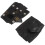 3Paires Half-Finger PU Unisexes Pour Cyclisme 3