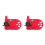 2Stk Trolling Downrigger Clips ABS Rot Für Boot Und Meerangeln 9