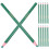 12Pièces Crayons Marqueurs Verts Cire Pratiques Pour Tissu 8