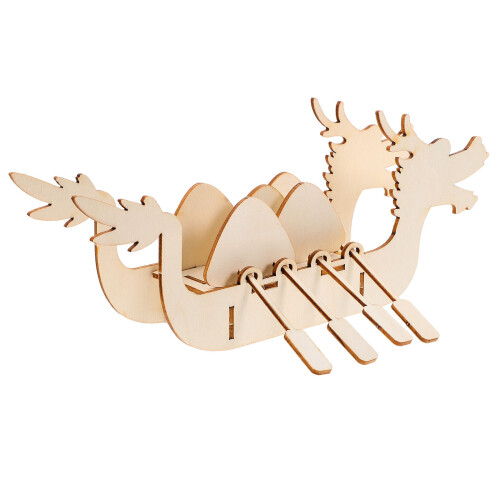12Ensembles Puzzle 3D Bois Beige Pour Enfants Création Et Imagination 1