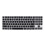 9Pièces Couverture Clavier Silicone Noir Fine Respirante Durable 8