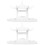 2Pièces Ornements ABS Mini Statue Décoration Jardin Zen 5