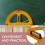 2Pièces Outil Rapporteur Semi- Orange Portable Pour Enseignants 7