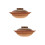 2Ensembles Casseroles Céramiques Colorées Pot Ragoût Maison Restaurant 8