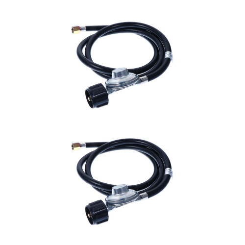 2Pièces Valves De Régulateur Tuyau 1,5m Pour Four Bbq 2