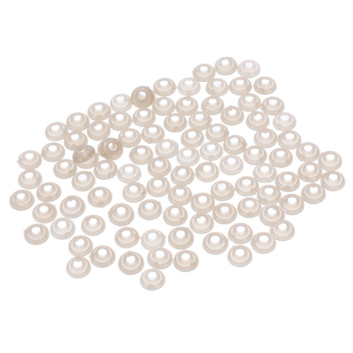 500Pièces Gaskets Nez Plastique Gris Pour DIY Durable