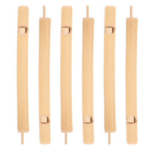 18Pièces Jouets Flûtes Enfants Bois Clair Sifflet Oiseaux 1