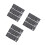 9Pièces Couverture Clavier Silicone Noir Fine Respirante Durable 5