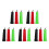 15Pièces Embouts Ski Bâtons Tungstène Robuste Couleur Variée 6