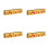 4Pièces Harmonica En Bois Compact Jouet Musical Pour Débutants 7