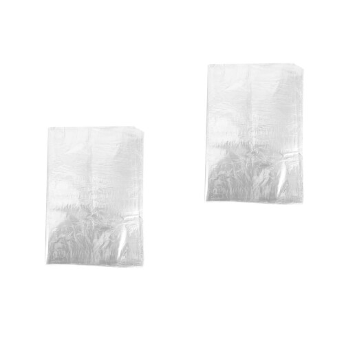 200Pièces Sacs Thermorétractable PVC Clairs Résistants 2