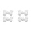 20Pièces Boules De Roulette Blanche Pour Tables Et Loisirs 5