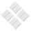 8Pcs Portable Movie Ticket Storage Book with Transparent PP Material 6