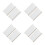 8Pcs Portable Movie Ticket Storage Book with Transparent PP Material 5