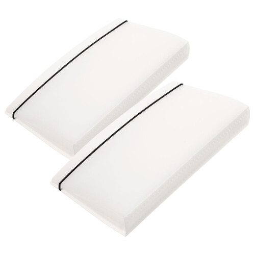 8Pcs Portable Movie Ticket Storage Book with Transparent PP Material 1