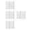 8Pcs Portable Movie Ticket Storage Book with Transparent PP Material 8