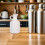 2Pcs Ceramic Olive Oil Bottle Dispenser White Kitchen Condiment Jar 10