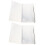 8Pcs Portable Movie Ticket Storage Book with Transparent PP Material 3