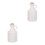 2Pcs Ceramic Olive Oil Bottle Dispenser White Kitchen Condiment Jar 3