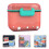 2Ensembles Conteneur Poudre Lait Bébé Rose Portable Usage Voyage 11