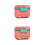 2Ensembles Conteneur Poudre Lait Bébé Rose Portable Usage Voyage 9