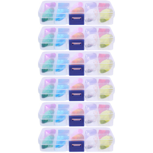 60Pièces Bijoux Enfant Acryliques Variées Boîte 1