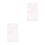 2Pièces Cache-Agenda 6 Trous Rose Brillant, Et Stylé 3