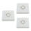 3Ensembles Ensemble Pochoirs Mandala Blancs Pour Dessin Décoration DIY 8