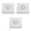 3Ensembles Ensemble Pochoirs Mandala Blancs Pour Dessin Décoration DIY 7