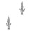 2Pièces Finials De Clôture Pour Jardin Décor De Portail 10