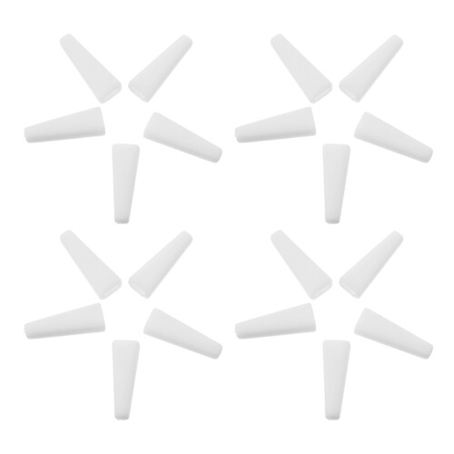 400Pièces Gainages Protecteurs Transparents Souples Pour Couteaux 2