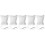 5Ensembles Douche Camping Portable PVC Blanche Pour Extérieur Compacte 10