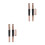 4Pièces Pinceaux Silicone Souple À Double Tête Protection 6