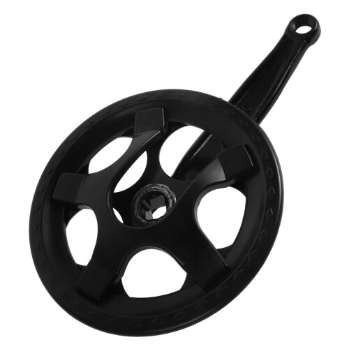 3Pièces Jeu Manivelles Noir Acier Carbone Simple Sport 1