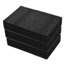 6Pièces Tapis Feutrage Mousse Coton Noir Outils DIY