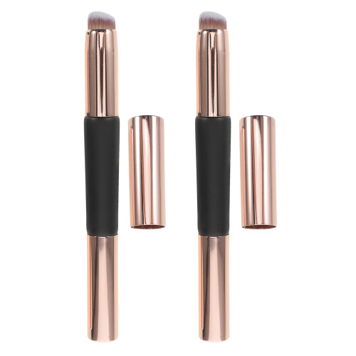 4Pièces Pinceaux Silicone Souple À Double Tête Protection 2