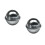 4Pièces Moules Métal Argenté Boules De Bain Usage Durable 5