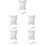 5Ensembles Douche Camping Portable PVC Blanche Pour Extérieur Compacte 8