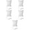 5Ensembles Douche Camping Portable PVC Blanche Pour Extérieur Compacte 9