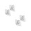 4Pièces Fixation Verrouant Ordinateur Portable Argent Design Stable 6
