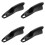8Pièces Guide Câbles Aluminium Noir Fixe Clips Route 1