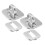 4Pièces Fixation Verrouant Ordinateur Portable Argent Design Stable 3