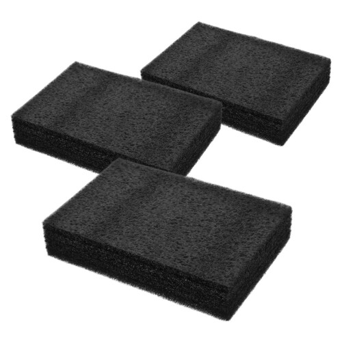 6Pièces Tapis Feutrage Mousse Coton Noir Outils DIY 1