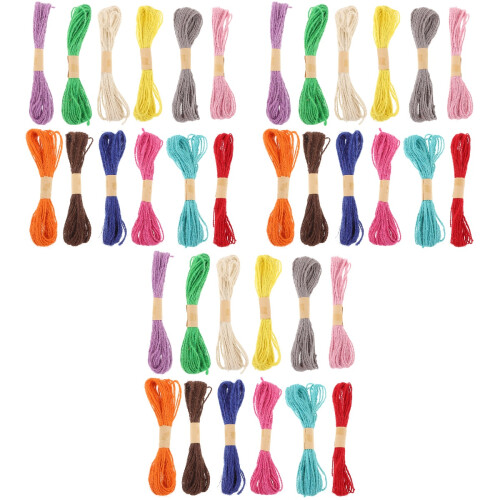3Pièces Corde Tressée En Pour DIY Rattacher Cadeaux 2