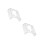 2Pièces Support Transparent Stationnaire Pour Ballon Maison 9