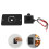 2Pièces Interrupteur Lumineux 12V Pour Noir Résistant 10