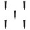 5Pièces Colle Noire Pour Faux Ongles Usage Durable 9