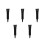 5Pièces Colle Noire Pour Faux Ongles Usage Durable 7